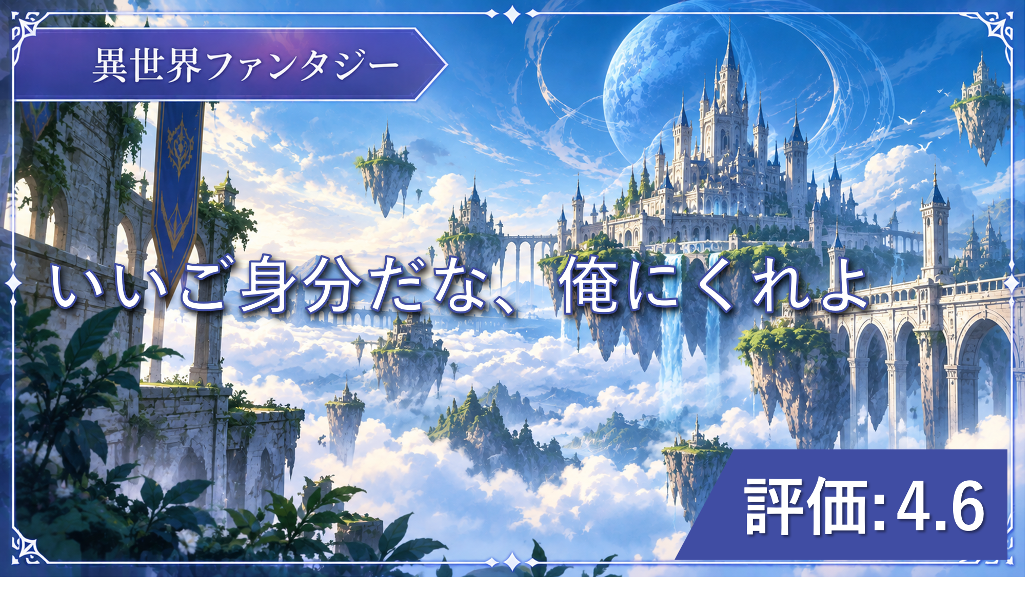 『いいご身分だな、俺にくれよ』レビュー｜策略で成り上がる転生貴族なろう小説のおすすめポイント