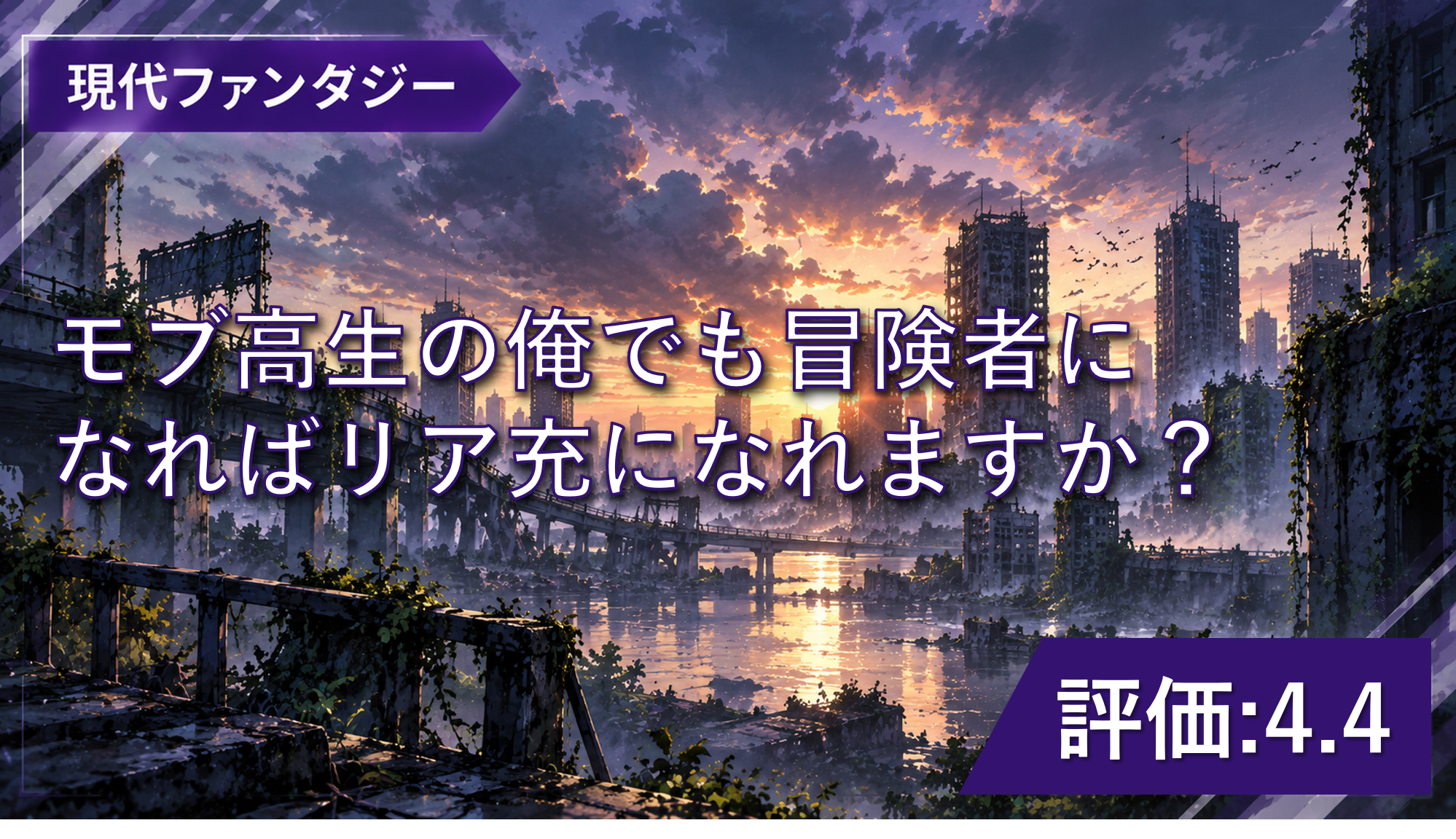 【おすすめWeb小説】『モブ高生の俺でも冒険者になればリア充になれますか?』感想・レビュー|モンスターを相棒に成り上がるダンジョン作品