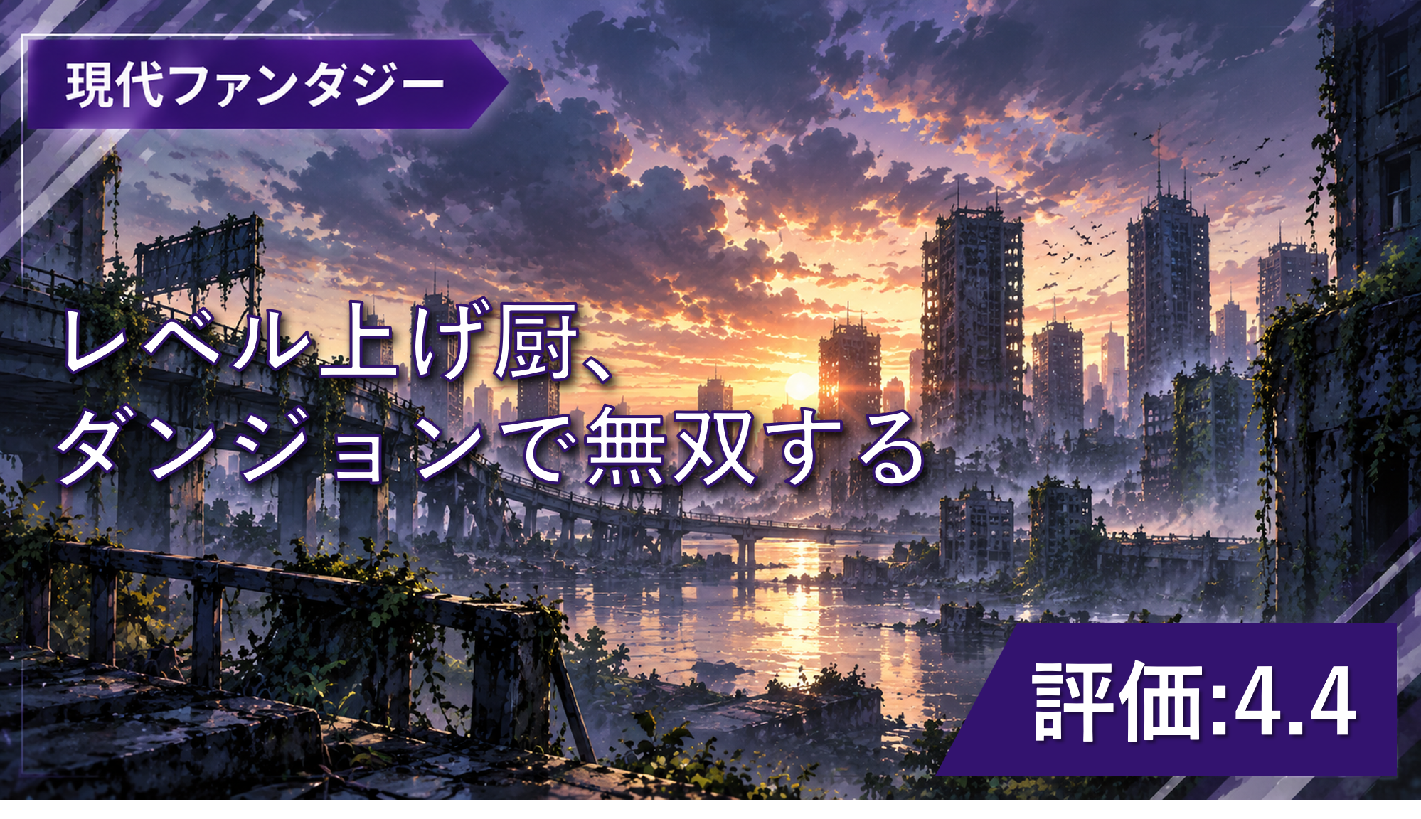 【おすすめWeb小説】『レベル上げ厨、ダンジョンで無双する』感想・レビュー|経験値ジャンキーの主人公が面白い!